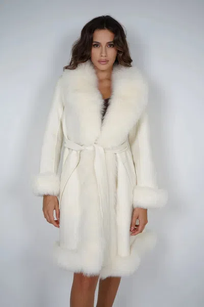 Wanan Touch Coat Liberty Beige Mixed Cashmere