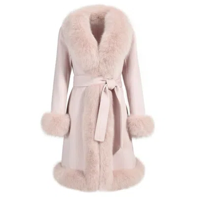 Wanan Touch Coat Liberty Pink Mixed Cashmere