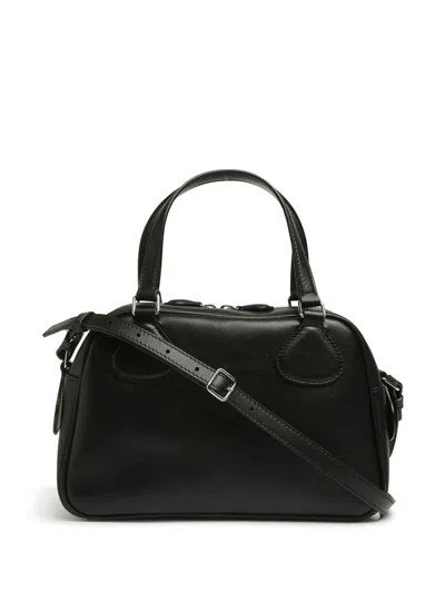 COURREGES RE-EDITION COURREGES RE EDITION LEATHER BOWLING BAG 