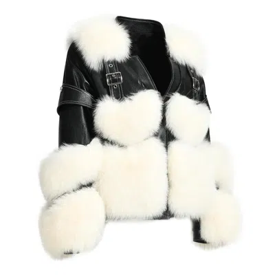 Wanan Touch Herby Black Leather Jacket