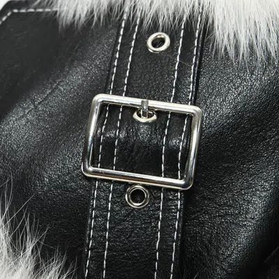 Wanan Touch Herby Black Leather Jacket