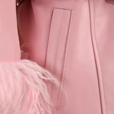 Wanan Touch Pegghy Leather Pink