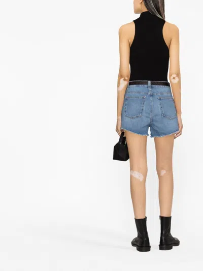 Iro Frayed-hem Denim Shorts