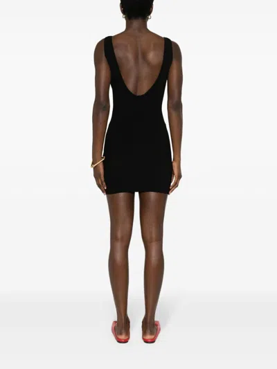 Jacquemus La Mini Robe Sierra Knitted Mini Dress