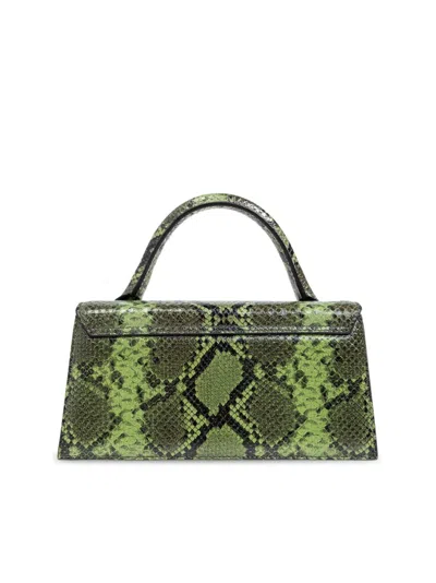 Jacquemus Python-embossed Leather Le Chiquito Long Shoulder Bag