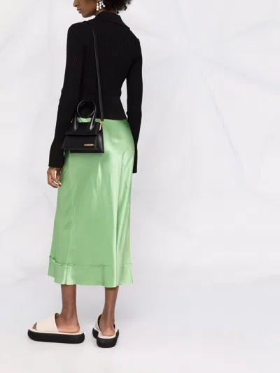 Jacquemus 'le Chiquito Noeud' Black Crossbody Bag With Logo Detail