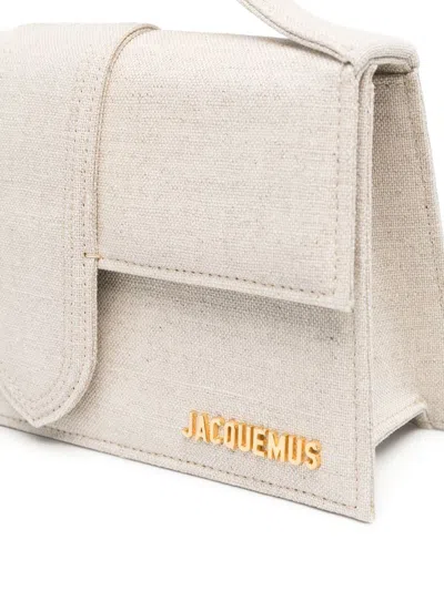 Shop Jacquemus Le Grand Bambino Leather Handbag