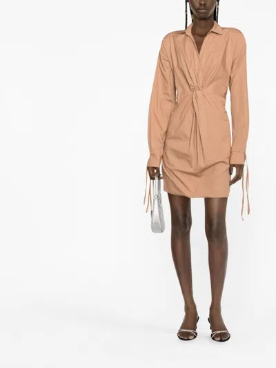 Andreädamo Andreādamo Cotton Mini Dress