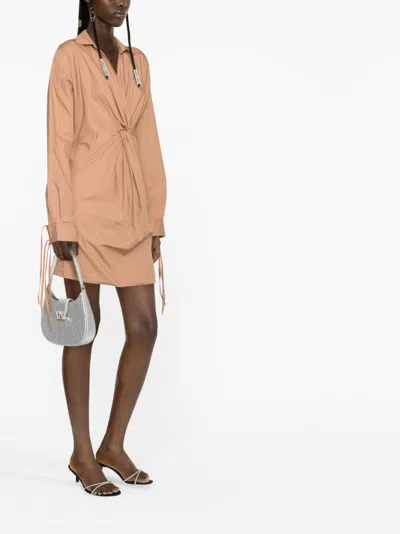 Andreädamo Andreādamo Cotton Mini Dress