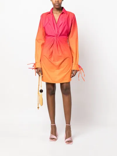Andreädamo Andreādamo Cotton Mini Dress