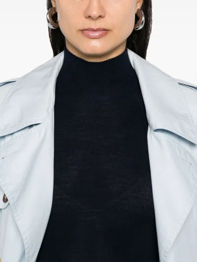 Majestic Wool And Silk Blend High-neck Sweater
