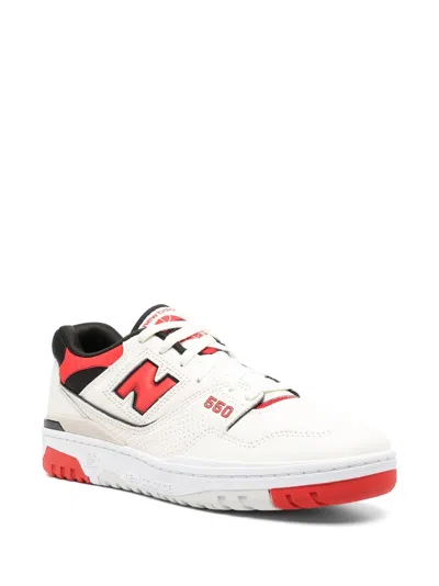 New Balance Premium Leather Sneakers Round Toe