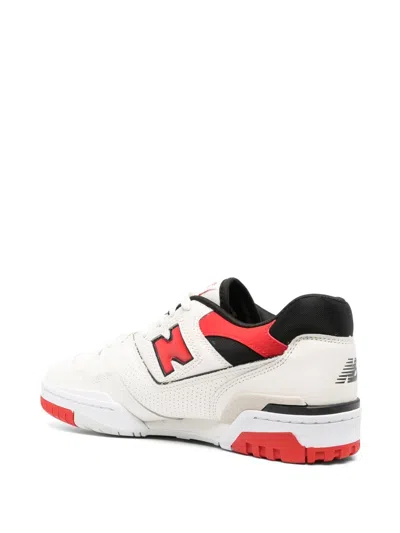 New Balance Premium Leather Sneakers Round Toe