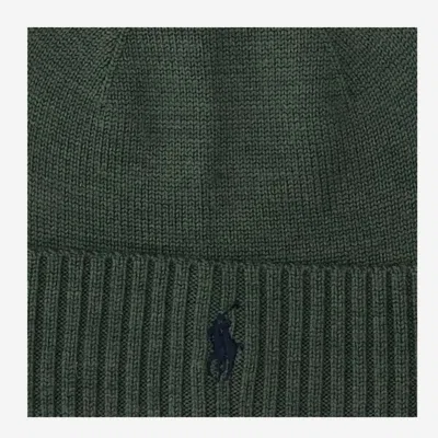 Shop Polo Ralph Lauren Wool Beanie With Logo