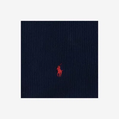 Shop Polo Ralph Lauren Wool Scarf With Logo