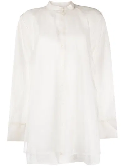 Shop Rohe Róhe Double Layered Organza Top
