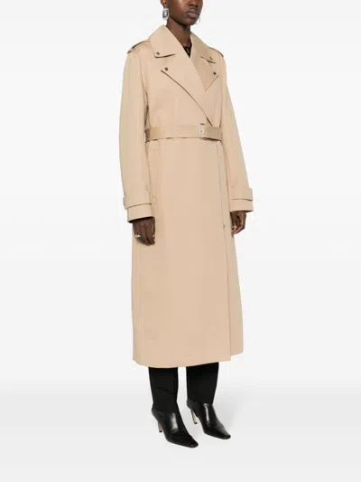 Totême Toteme Main Cotton Long Trench Coat