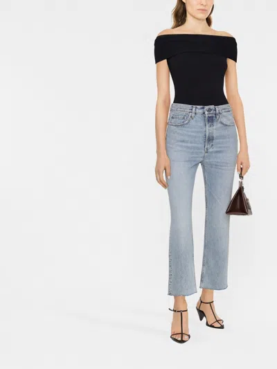 Totême Toteme Woman Jeans Blue Size 28w-30l Organic Cotton