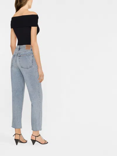 Totême Toteme Woman Jeans Blue Size 28w-30l Organic Cotton