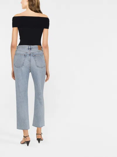 Totême Toteme Woman Jeans Blue Size 28w-30l Organic Cotton