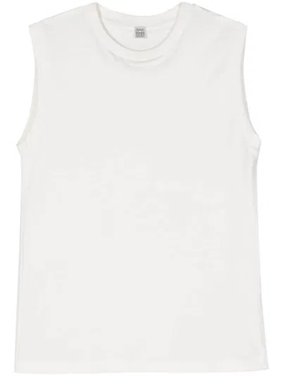 Shop Toteme Pre Organic Cotton Tank Top