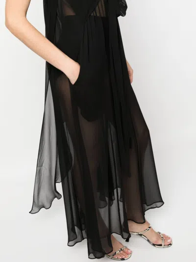 Filippa K Transparent Tie Detail Dress
