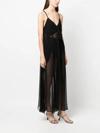 Filippa K Transparent Tie Detail Dress