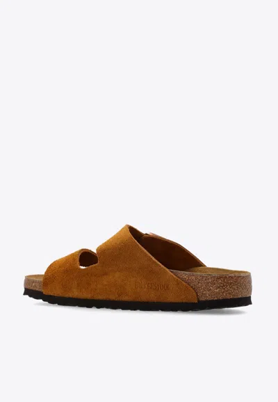 Birkenstock Arizona Buckle-fastened Sandals In Brown