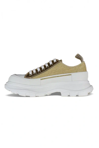 Alexander Mcqueen Sneakers Tread Slick In Yellow