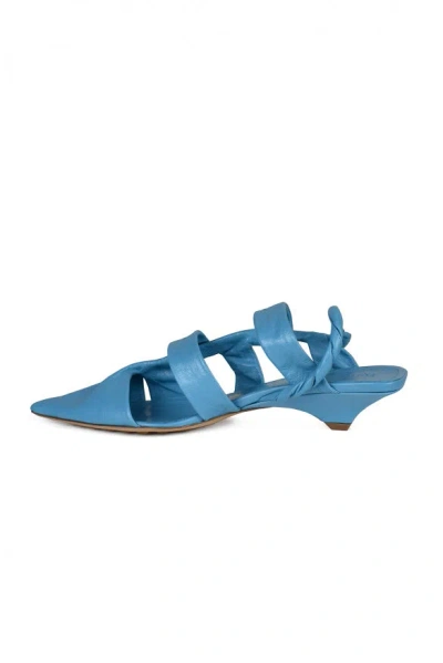 Bottega Veneta Women Sandals Bv Point In Blue