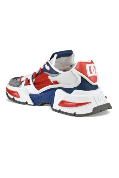 Dolce & Gabbana Airmaster Panelled Sneakers In Blue