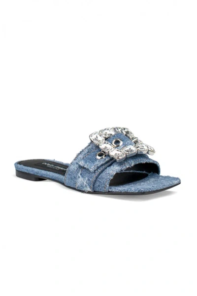 Dolce & Gabbana Sandals In Blue