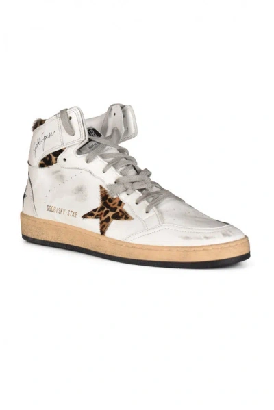 Golden Goose Deluxe Brand Sky Star Sneakers In White