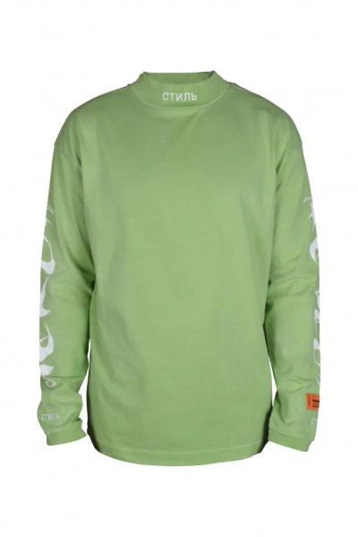 Heron Preston T-shirt In Green