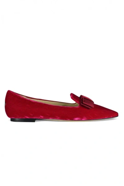 Jimmy Choo Ballerinas Gala In Pink