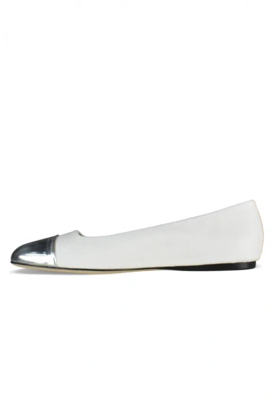 Jimmy Choo Ballerinas Watson In White