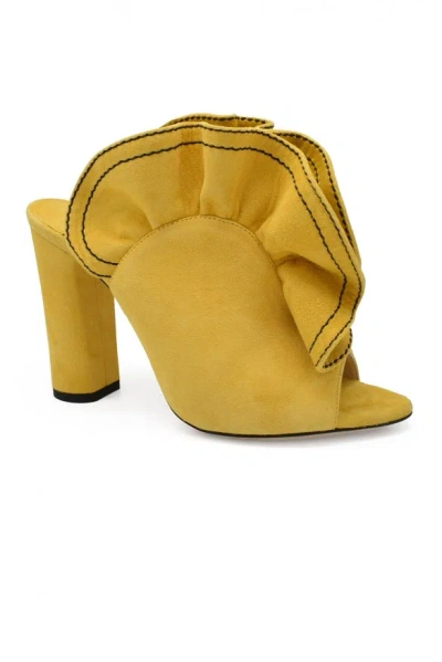 Jimmy Choo Haile 100 Mules In Yellow
