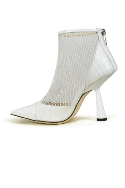 Jimmy Choo Kix 100 Boots In White