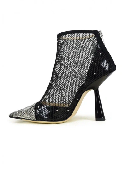 Jimmy Choo Kix 100 Boots In Black