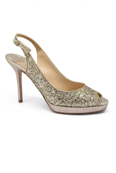 Jimmy Choo Nova Sandals In Gold