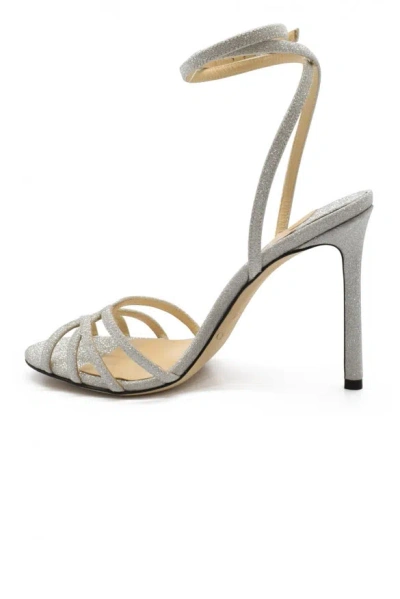 Jimmy Choo Mimi 100 Sandals In Silver