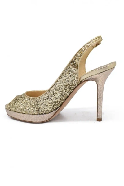 Jimmy Choo Nova Sandals In Gold