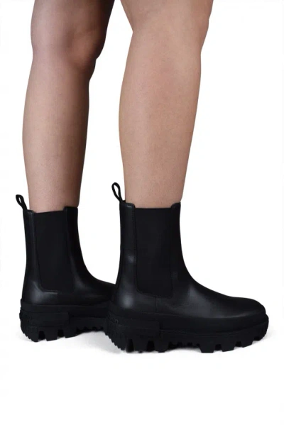 Moncler Coralyne Ankle Boots In Black