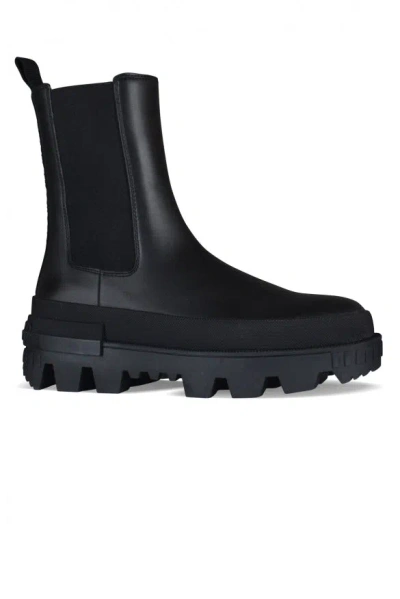 Moncler Coralyne Ankle Boots In Black