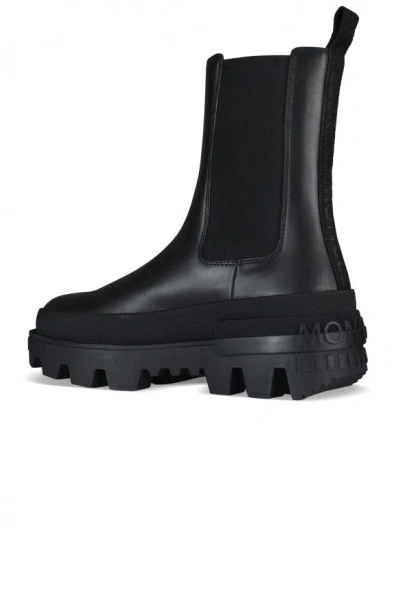 Moncler Coralyne Ankle Boots In Black