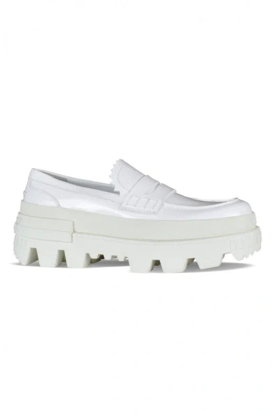 Moncler Maxence Loafers In White