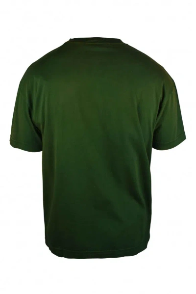 Palm Angels T-shirt Mit Logo-print In Green