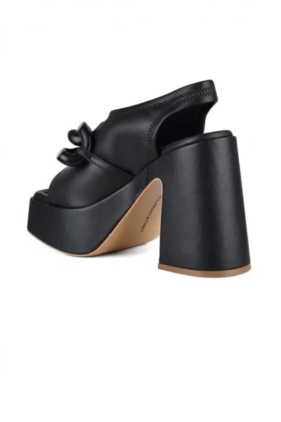 Stella Mccartney Black Alter Mat Skyla Sandals In Black
