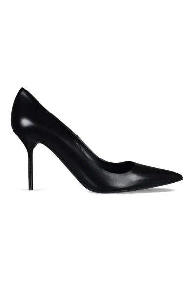 Tom Ford Pointed-toe Pin-heel Pumps In Black Leather In Black