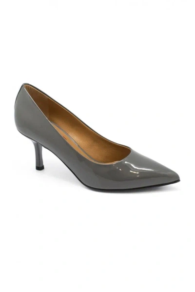 Walter Steiger Leather Pumps In Gray